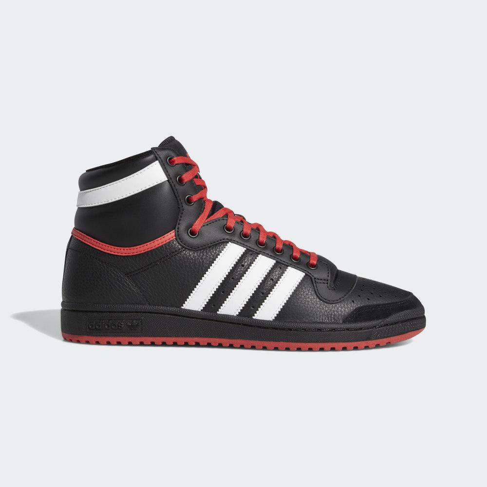 Originals Adidas Top Ten Inalti Dama Romania - Negrii/Albi/Rosii EF6365
